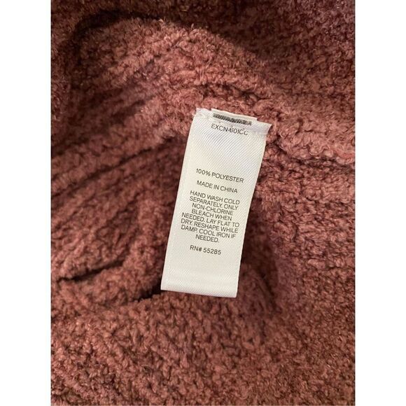 Express Chunky Knit V Neck Sweater Winter Preppy School Fall Outdoors Bohemian - Picture 6 of 10